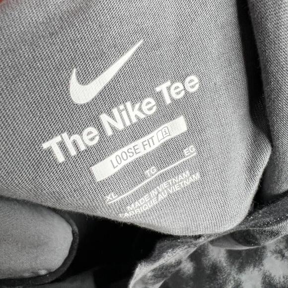 Nike Tie Dye Sleeveless Tank Top XL Loose Fit Just Do It Floral Basketball SU23 - Picture 7 of 9